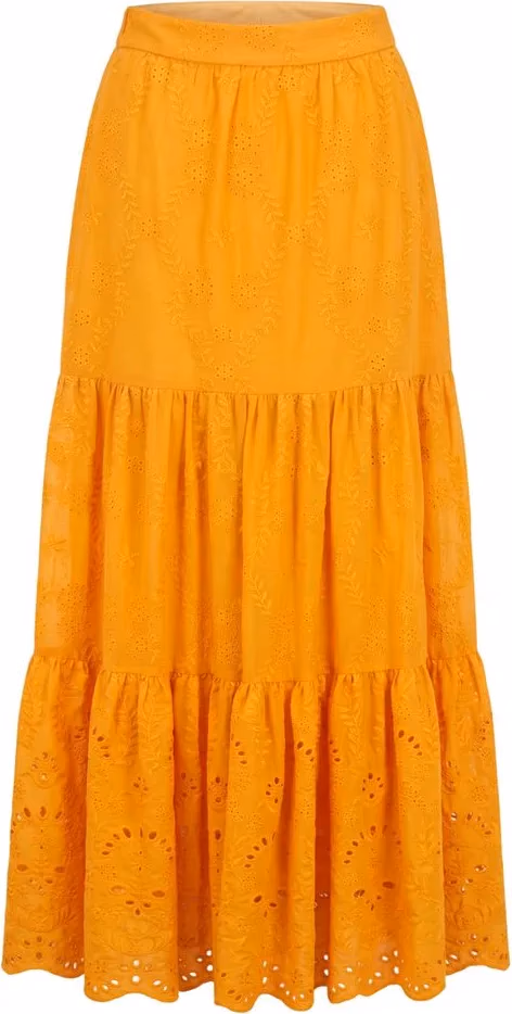 Trussardi Jeans Orange Polyester Women's Skirt
