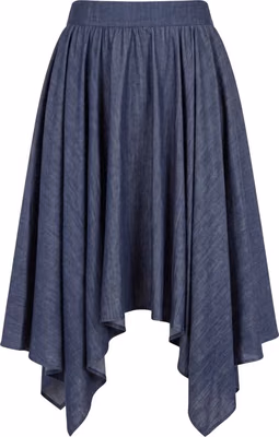 Blue Denim Women Skirt