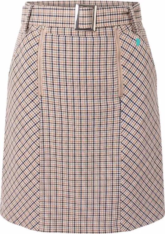 Trussardi Jeans White Cotton Women Skirt