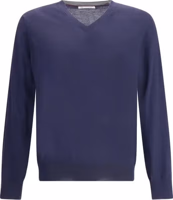 Blue Cashmere Sweater