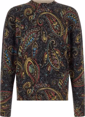Multicolor Wool Cardigan