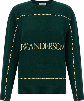 Bicolor Wool Cardigan
