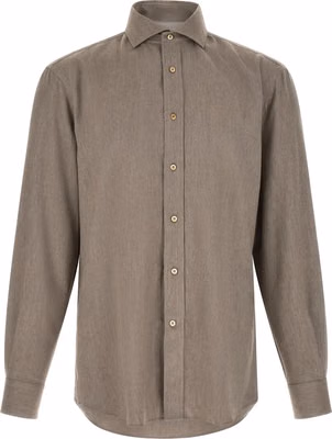 Gray Cotton Blouse