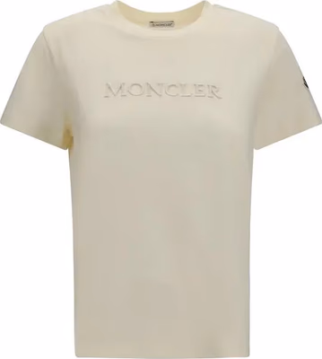 Beige Cotton T-Shirt
