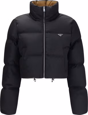 Black Goose Down Full-Length Jacket