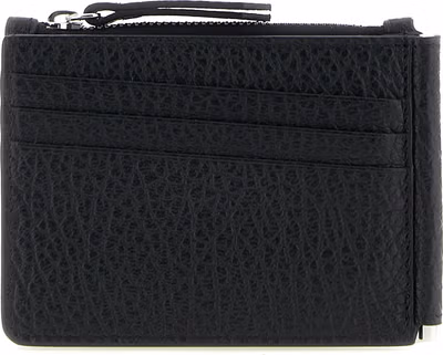 Black Calfskin Leather Wallet