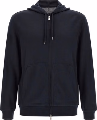 Blue Cashmere Cardigan