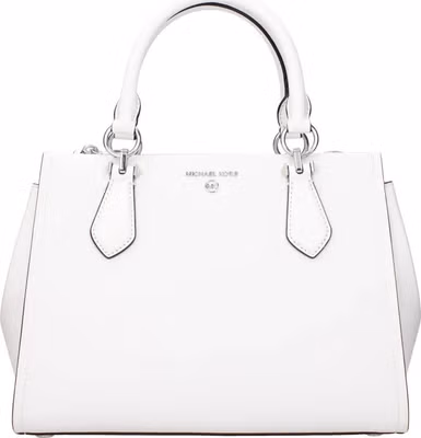 White Leather Handbag