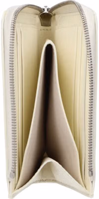 White Leather Wallet