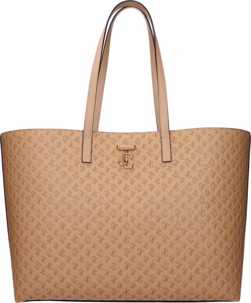 Jimmy Choo Brown Leather Shoulder Bag