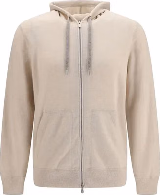 Beige Cashmere Sweatshirt