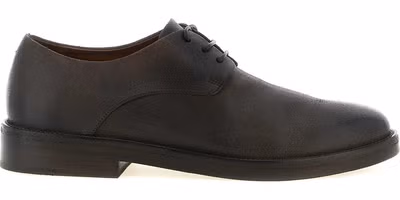 Brown Calfskin Oxfords And Derbies