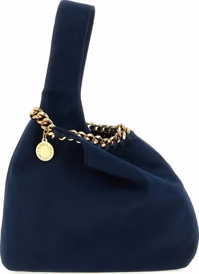 Blue Polyamide Handbag
