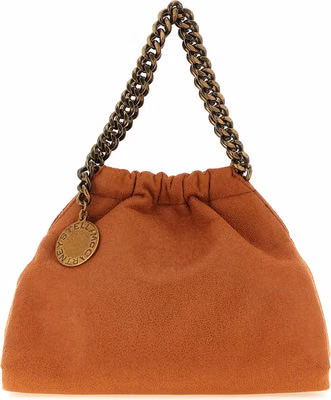 Orange Polyester Shoulder Bag