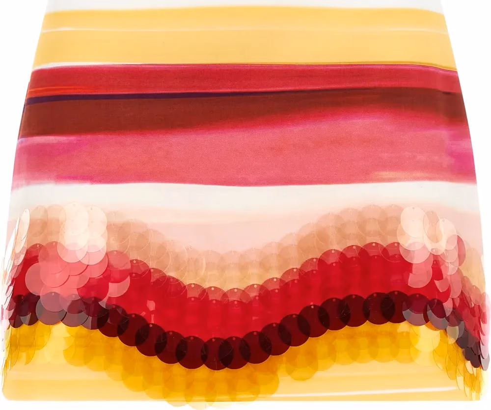 Fendi Multicolor Cotton Long Skirt