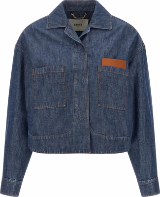 Blue Cotton Denim Jacket