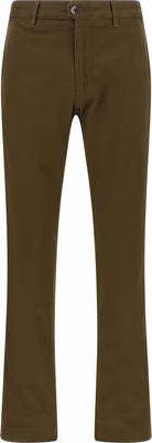 Bicolor Cotton Casual Pants
