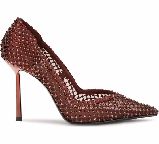 LE SILLA Multicolor Crystals High Heel Pumps