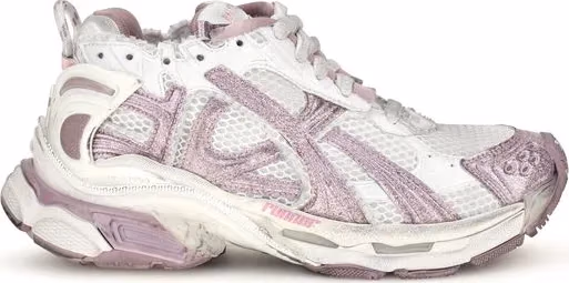 Balenciaga Purple Polyester Athletic Sneakers