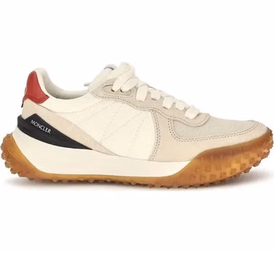 Beige Polyamide Athletic Sneakers