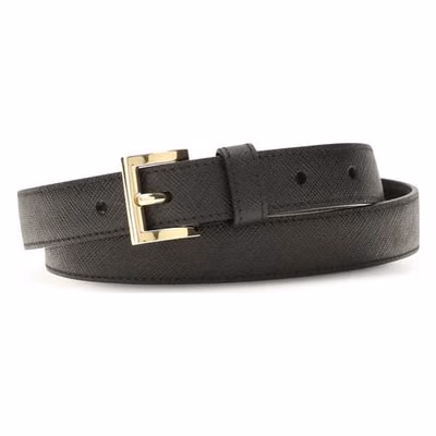 Black Calf Leather Bos Taurus Regular Belt
