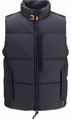 Black Polyamide Sleeveless Jacket