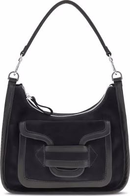Black Calf Leather Bos Taurus Shoulder Bag