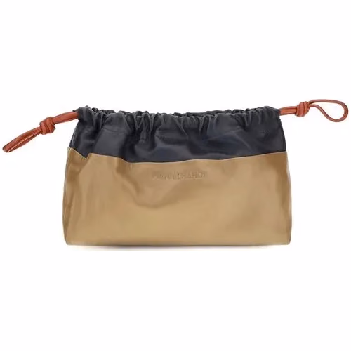 Pierre Hardy Beige Calf Leather Bos Taurus Clutch Bag