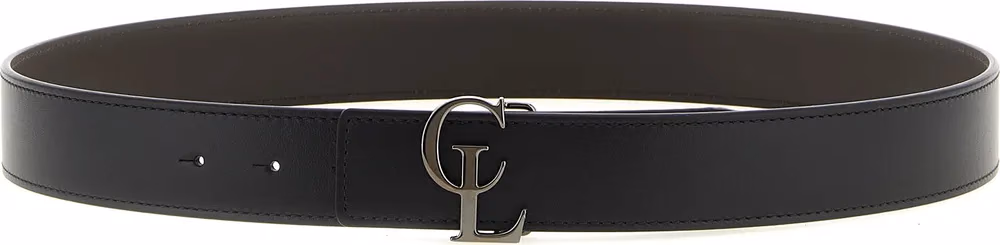 Christian Louboutin Multicolor Calfskin Regular Belt
