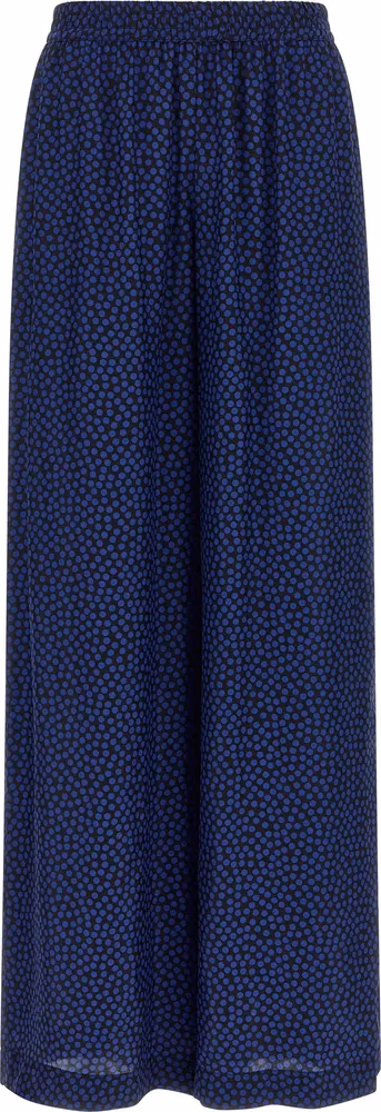 Gianluca Capannolo Blue Viscose Casual Pants