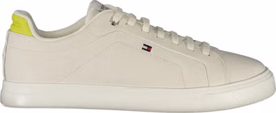Bianco Poliuretano Uomo Sneaker