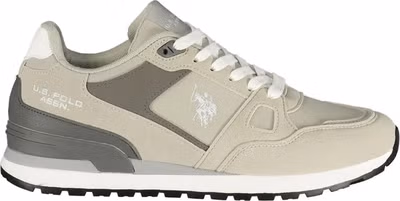 Grey Polyurethane Men's Sneaker