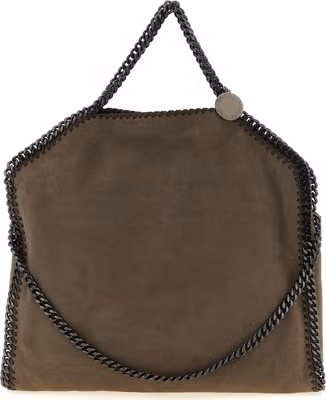 Gray Polyamide Handbag