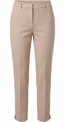 Beige Viscose Women Pants