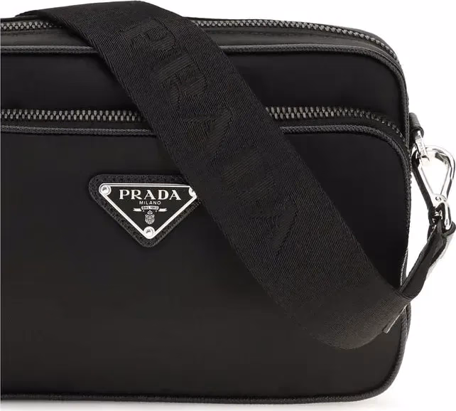 Prada Black Nylon Shoulder Bag
