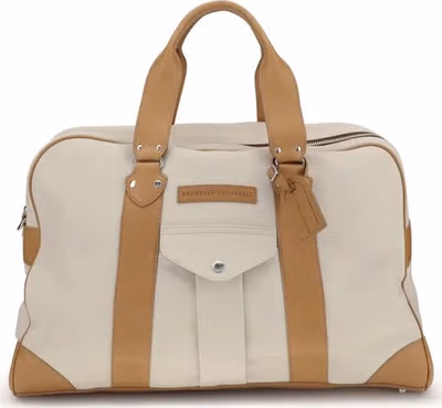 Beige Calf Leather Bos Taurus Luggage And Travel