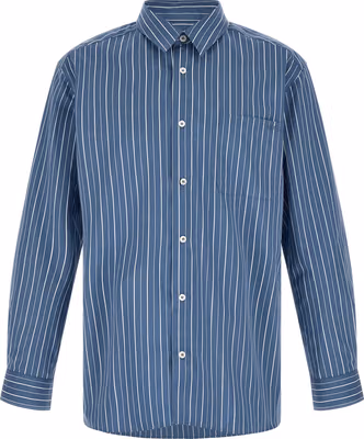 Blue Cotton Blouse
