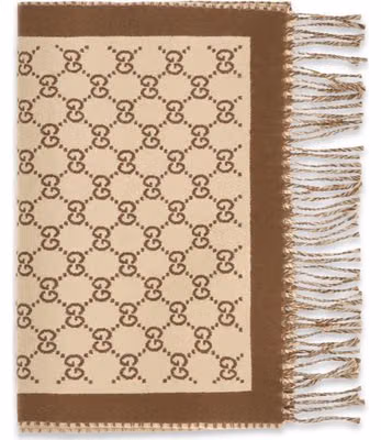 Beige Wool Oves Aries Scarf