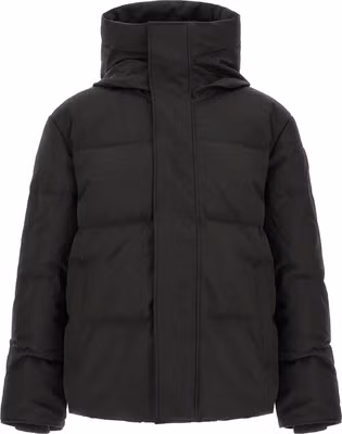 Black Polyester Parka
