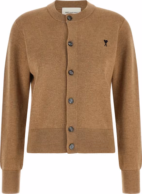 Beige Wool Cardigan