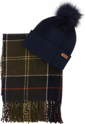 Multicolor Viscose Beanie