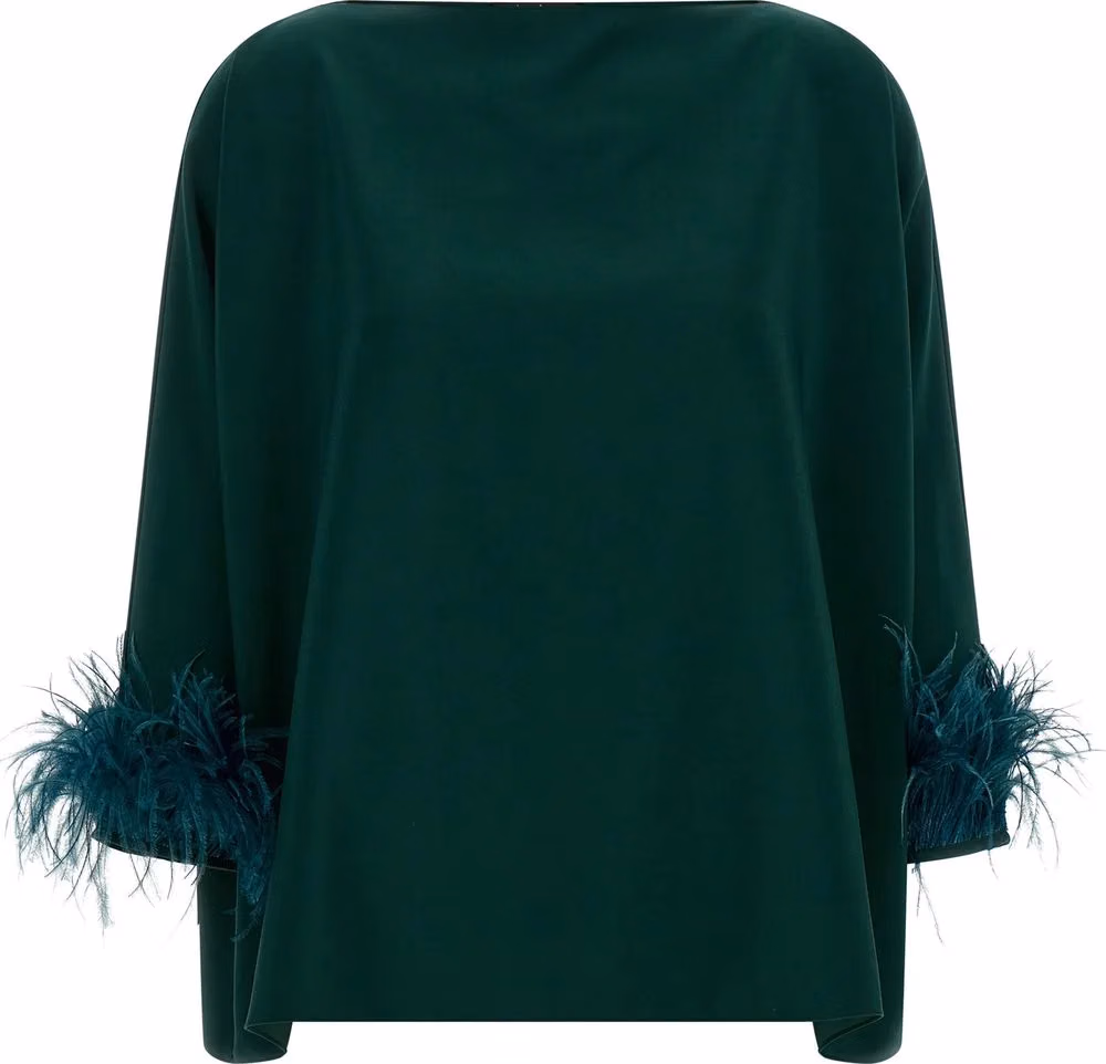 Gianluca Capannolo Bicolor Viscose Blouse