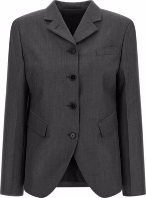 Gray Wool Blazer