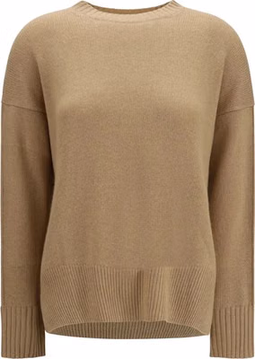 Beige Cashmere Sweatshirt