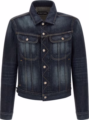 Blue Cotton Denim Jacket
