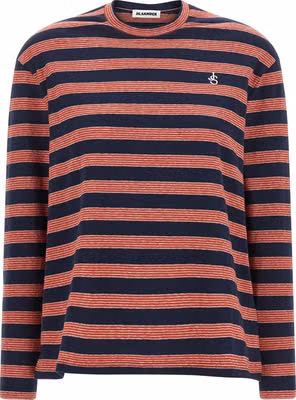 Multicolor Cotton Long Sleeve T-Shirt