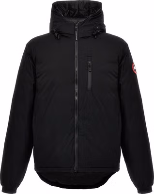 Black Polyester Shell Jacket