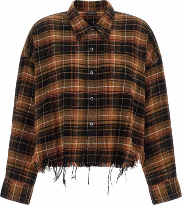 Brown Cotton Blouse