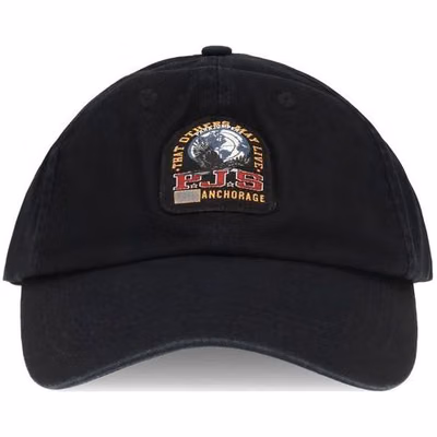 Black Cotton Cap (Baseball Hat)