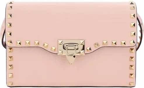 Valentino Garavani Multicolor Calf Leather Bos Taurus Shoulder Bag